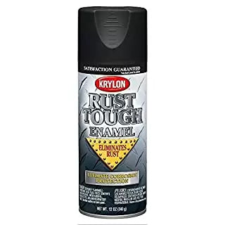 Krylon® Rust Tough® with Anti-Rust Technology 12 oz. Flat Black