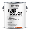 Rust-Oleum Sure Color Flat Interior Wall Paint Flat 1 Gallon Flat White (1 Gallon, Flat White)