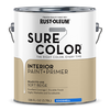 Rust-Oleum Sure Color Eggshell Interior Wall Paint 1 Gallon Soft Beige (1 Gallon, Soft Beige)
