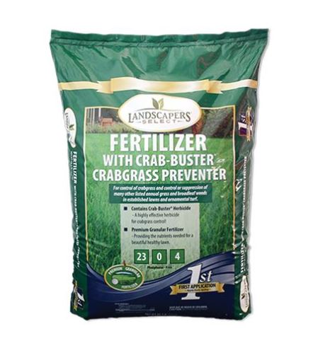 Landscapers Select Crabgrass Killer Fertilizer Granular 23-0-4 (Coverage Area: 5000 sq-ft)