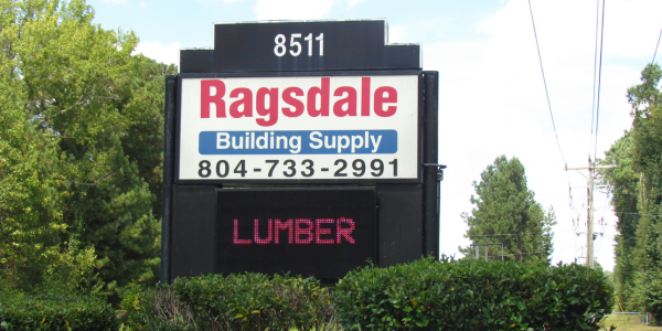 Ragsdale store sign