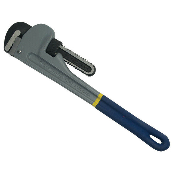 BrassCraft 14 in. Aluminum Pipe Wrench w/ Comfort-grip Handle (14 in.)