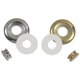 Lock Up Kit for Ceiling Glass, Brass Finish