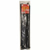 Tool City 18 in. L Black Cable Tie 120LB HEAVY DUTY 50 Pack (18, Black)