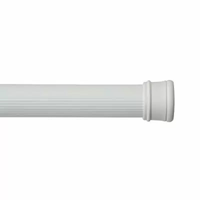 Kenney Manufacturing Fashion Tension Shower Rod White
