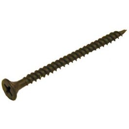 Drywall Screws, Phillips Bugle Head, Fine Thread, Hardened Steel, #6 x 1-1/4-In., 100-Pk.