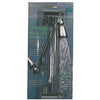 Swing Shower Arm Extension, Chrome-Plated Brass, 9-In.