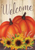 Briarwood Lane Pumpkin Pair Autumn Garden Flag