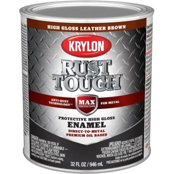 Krylon K09766008 Rtq9766 Qt Gloss Leather Brown