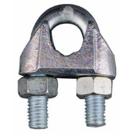 Wire Cable Clamp, Zinc, 1-In.