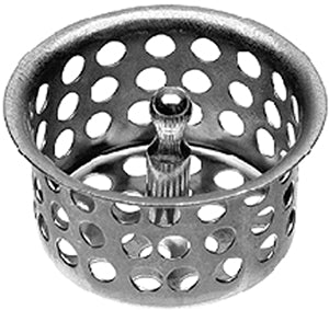 BASKET STRAINER W/POST 1-7/8