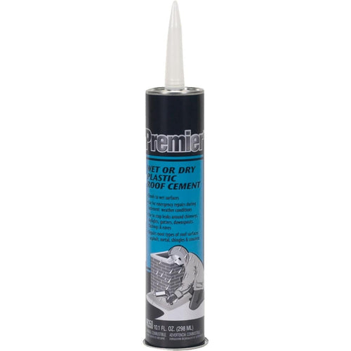 Premier 350 10.1 Oz. Wet or Dry Plastic Roof Cement