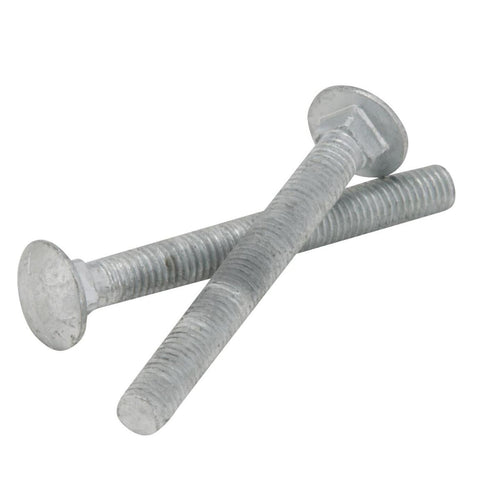 Hillman 1/2 In. x 4-1/2 In. Grade 2 Galvanized Carriage Bolt (25 Ct.)