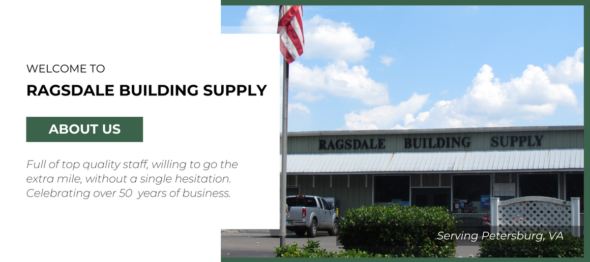 Building Materials Store Dinwiddie County, VA Ragsdale Building Supply