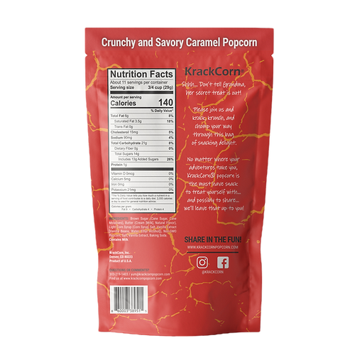 KrackCorn Popcorn® Original Caramel