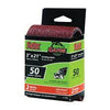 Gator Aluminum Oxide Sanding Belts (3 X 18 50 Grit 2 Pack)