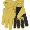 Kinco Hydroflector™ Water-Resistant Premium Grain Buffalo Driver With Double-Palm Glove (Large)