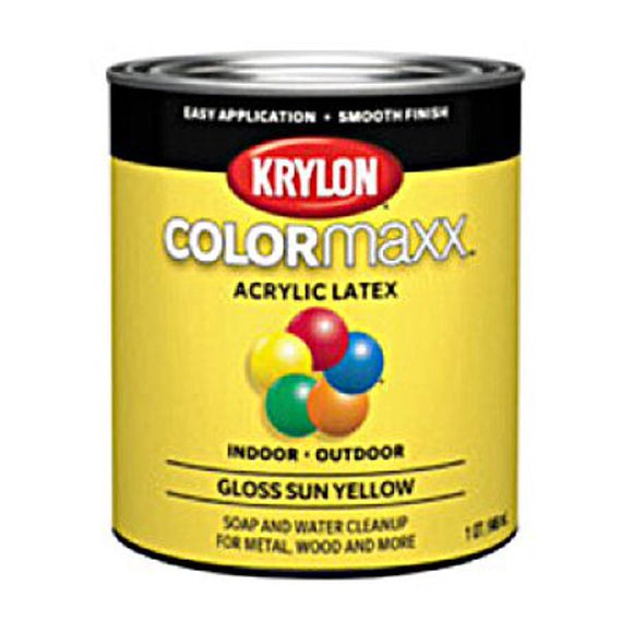 Krylon COLORmaxx paint Sun Yellow