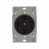 Eaton Cooper Wiring Power Device Receptacle Black