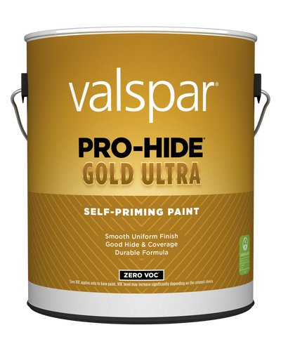 Valspar® Pro-Hide® Gold Ultra Interior Self-Priming Paint Semi-Gloss 1 Gallon Super One Coat White