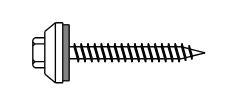 Union Corrugating Long-Life HWH Ultimate Wood Screw Plain or Painted