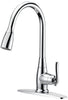 Boston Harbor Faucet Pull-Down Kitchen Faucet, 1.8 gpm 1-Handle 1 or 3-Faucet Hole
