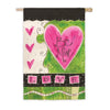 Evergreen Be Mine Garden Flag