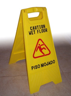 Zephyr Wet Floor Sign