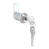 Prime-Line 13/16 in. Drawer and Cabinet Lock, Chrome Finish, Keyed Different (Single Pack)