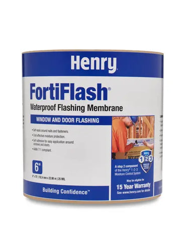 Henry FortiFlash Window & Door Tape - 6 x 75