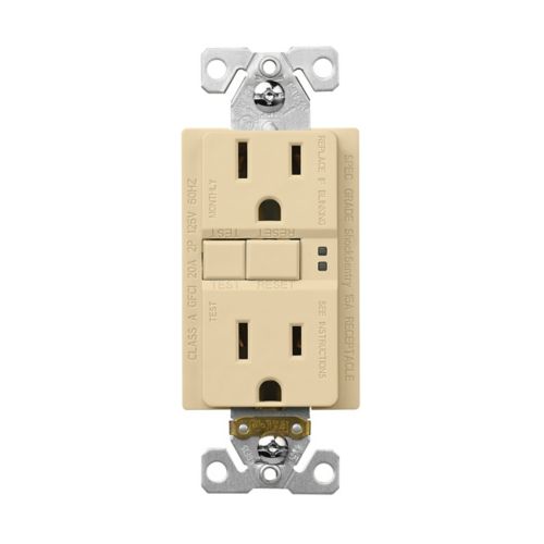 Eaton GFCI Receptacle SGF15V