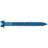 Masonry Screw Anchors With Bit, Hex Head, 1/4 x 2.25-In., 100-Pk.
