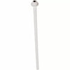 Plumb Pak Flexible Toilet Supply Tube, 3/8 in OD X 20 in L, Polybutylene