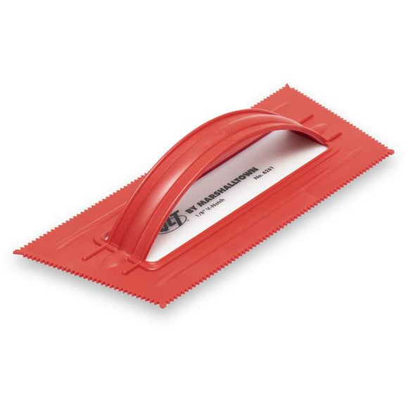 Marshalltown Plastic Blade V-Notch Trowel ~ 1/8