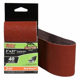 2-Pack 3 x 21-Inch 40-Grit Bi-Directional Sanding Sheet