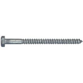 Hex Head Lag Bolt, Galvanized Steel, 3/8 x 3.5-In., 50-Ct.