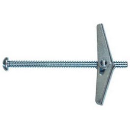 Hillman Toggle Bolt, Round Head, Steel & Zinc, 1/8 x 3-In.