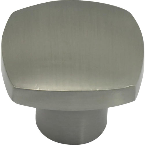 Laurey Aventura 1-1/2 In. Satin Nickel Square Knob