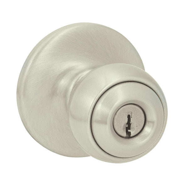 Kwikset Polo Satin Nickel Entry Door Knob