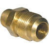Lasco 5/8 In. M x 3/4 In. MPT Brass Flare Adapter