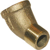 Lasco 3/8 In. FPT x 3/8 In. MPT 45 deg Brass Street Elbow