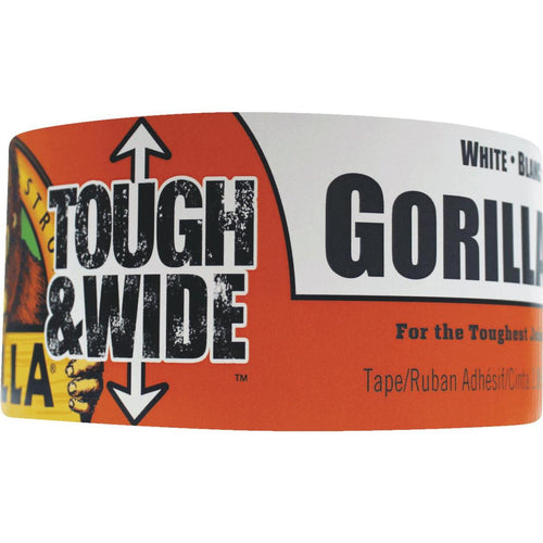 Gorilla 2.88 In. x 25 Yd. Tough & Wide Heavy-Duty Duct Tape, White