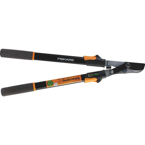 Fiskars Power-Lever 37 In. Steel Telescopic Bypass Lopper