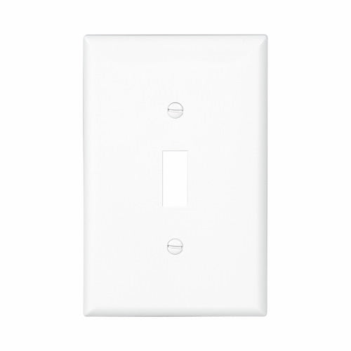 Eaton Cooper Wiring Toggle Wallplate, White