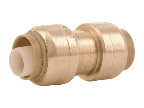 Sharkbite Brass Push Coupling 3/8 in. (1/2 in. OD) x 3/8 in. (1/2 in. OD)