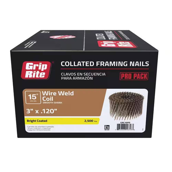 Grip-Rite® Premium Exterior Coated Screws 3 in. X 0.120 in.